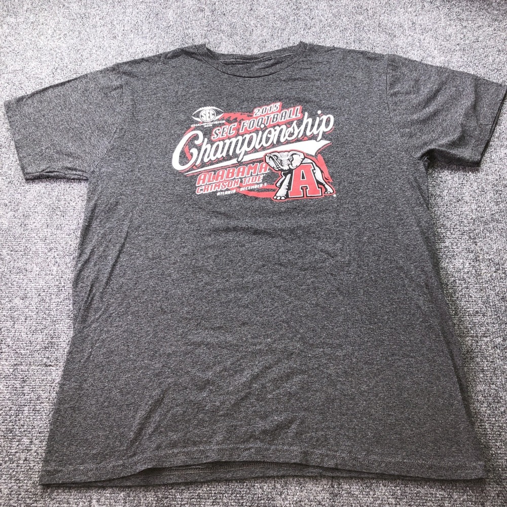 Men's Alabama Crimson Tide 2015 SEC Football Championship Men's Large Shirt Blk